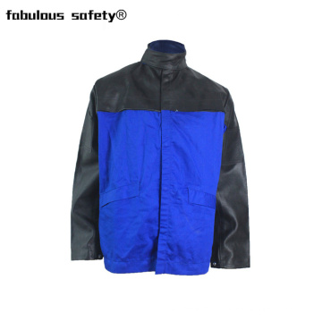 Fire Proof Welder Cotton Welding Flame Resistant Jacket